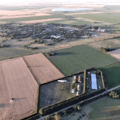 Museo foto dron panoramica