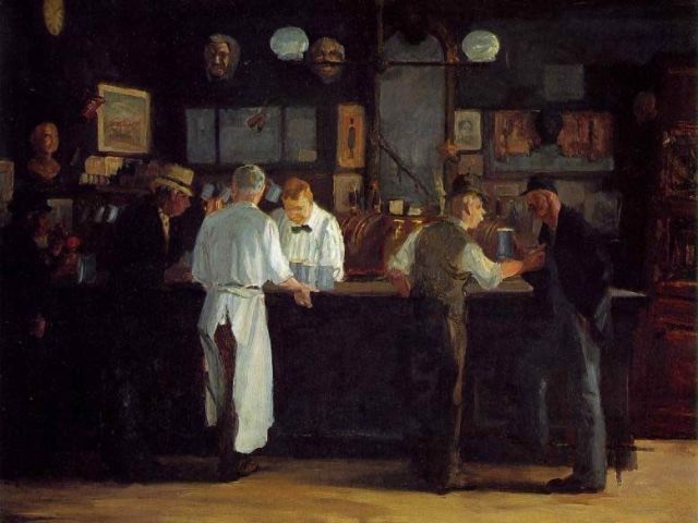 John_French_Sloan_McSorley_s_Bar_1912